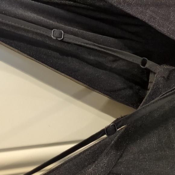 NWT Floerns Black Maxi Dress - Plunging Neckline - Flowing Silhouette - Sexy - - Picture 12 of 12